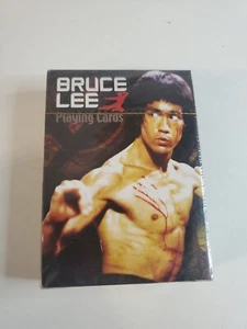 Vintage Bruce Lee Playing Cards Poker Sized Deak, Sealed New - Picture 1 of 3