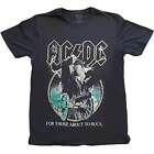 AC/DC T-Shirt About To Rock 1981 Colour ACDC Band Official Black New
