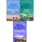 Nora Roberts 3 Books Collection Set (Chesapeake,Inner Harbour, Rising Tides) NEW