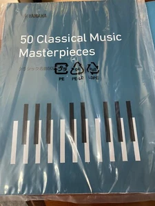 50 Classical Master Pieces  book by Yamaha .. - Picture 1 of 8