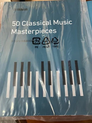 50 Classical Master Pieces  book by Yamaha .. - Image 1 of 4