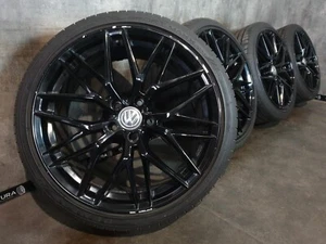 VW Golf 5 1K 1KM Variant 6 1K 1KM Variant R Alufelgen Sommerreifen 235/35 R 19 - Bild 1 von 12