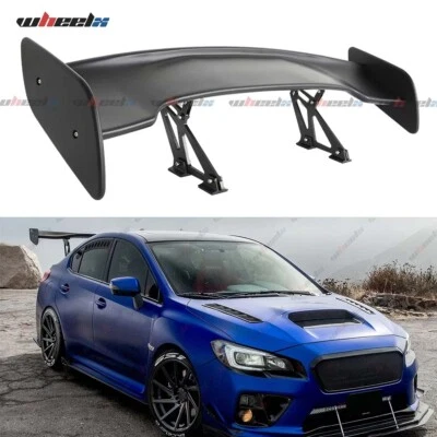 For Subaru Impreza WRX STI 46" Car Rear Trunk Spoiler Wing Racing GT Style Wing - Image 1 of 4