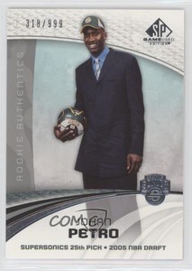 2005-06 SP Game Used Edition Rookie Authentics /999 Johan Petro #134 Rookie RC
