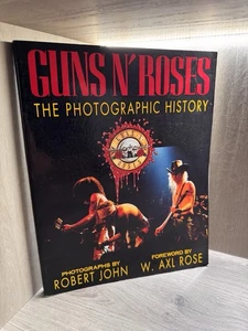 Guns N’ Roses Photographic History 1993 1st Ed Robert John Axl Rose Illustrated - Bild 1 von 13