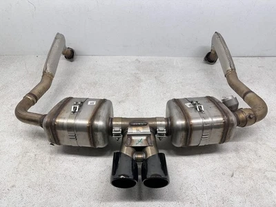 2017-2024 PORSCHE 718 BOXSTER CAYMAN S 2.5 REAR EXHAUST MUFFLER ASSEMBLY OEM 982 - Image 1 of 4