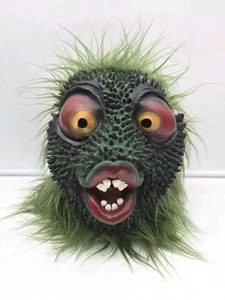 Vintage 80s Topstone Prickle Puss Monster Mask Sea Creature Halloween  - Picture 1 of 8