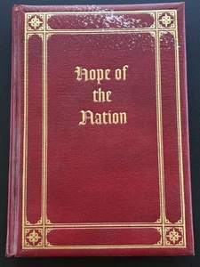 Vtg HC book, Hope of the Nation Nelson Keyes & Edward Gallagher, 1959 Christian - Imagen 1 de 12