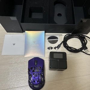 WLMOUSE Beast X Wireless Gaming Mouse Purple 4K Used - Afbeelding 1 van 5