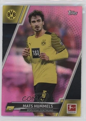 2021-22 Topps Bundesliga Fuchsia Foil /125 Mats Hummels #60 - Image 1 of 2