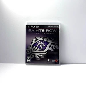 Saints Row: The Third Sony PlayStation 3 PS3 VGC CIB Complete + Manual Tested - Picture 1 of 5