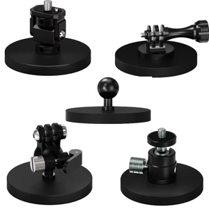 D66mm Magnetic Base Car Suction Cup for GoPro Insta360 Osmo Action Stand Monitor - Picture 1 of 23