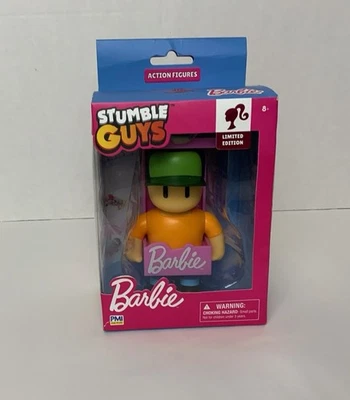 "Figura de acción Stumble Guys edición limitada Barbie Fan Guy 4,5""" Foto 1 de 4