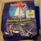 2 Pack Bray Fenda-Sox 5.5" x 20" Fender Covers G3 Royal Blue NEW 
