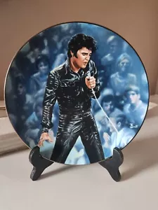 Elvis Presley Plate “68 Comeback Special” Delphi - With COA - Brand New In Box - Picture 1 of 7