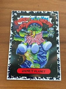 2021 Topps Garbage Pail Kids Food Fight Black Border #89b JANET PLANET - Picture 1 of 2