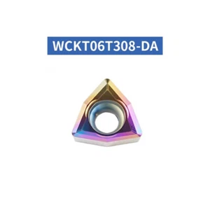 For Aluminium 10PCS WCKT06T308-DA CNC Lathe Carbide U Drill Inserts WCKT06T308 - Picture 1 of 4