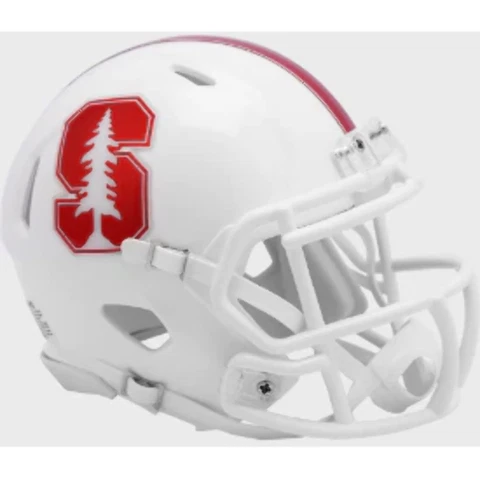 Stanford Cardinal NCAA Mini Speed Football Helmet - NCAA Cover