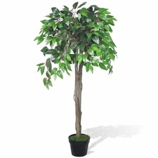 Albero Ficus Artificiale con Vaso 110 cm