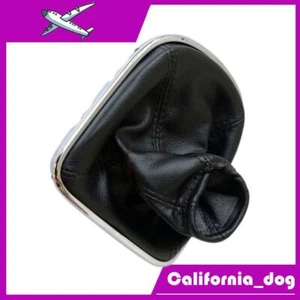 PU Leather Gear Shift Knob Cover Boot Gaiter For 2009-2015 Chevrolet Cruze - Picture 1 of 8