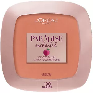 L'Oreal Paris Makeup Paradise Enchanted Scented Blush, Bashful, 0.31 Ounce - Picture 1 of 3
