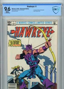 Hawkeye #1 - NM 9.6 - CBCS - newsstand variant - White Pages - Picture 1 of 4