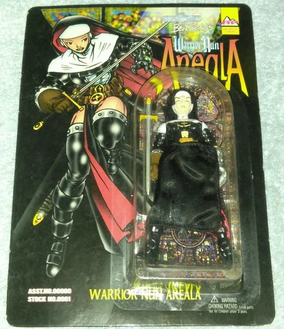 vintage WARRIOR NUN AREALA ACTION FIGURE SEALED BEN DUNNS ANTARTIC PRESS RARE Cover