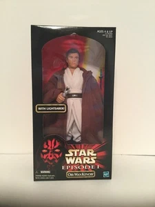 FIGURA DE ACCIÓN STAR WARS EPISODIO 1 COLECCIÓN DE ACCIÓN OBI-WAN KENOBI 12 PULGADAS SIN PRECIO BASE - Imagen 1 de 4