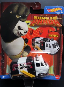 Hot Wheels Character Car Kung Fu Panda 2024 1/64 Diecast Car - Picture 1 of 1