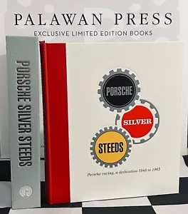 PORSCHE SILVER STEEDS PORSCHE RACING A WIDMUNG 1948-1965 PALAWAN BUCH 550 gs - Bild 1 von 19