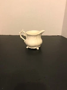 Peppertree White Footed Creamer Fine Porceline - Picture 1 of 9