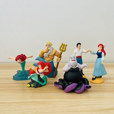 Figuras de Sirenita de Disney de colección por aplausos raras Ariel Úrsula Tritón Foto 1 de 4