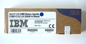 33l3127 ecc dimm memory upgrade 512mb pc133 3.3v sdram - Picture 1 of 2