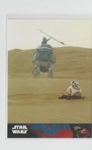 Star Wars The Force Awakens Series 1 Trading Card Blue Parallel #77 - Picture 1 of 1