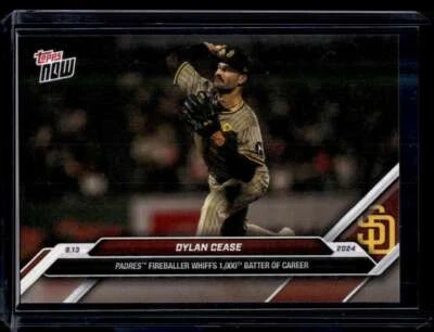 2024 Topps Now #693 Dylan Cease Base Card (Qty) - Image 1 of 2
