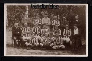 Coppenhall, St. Michaels Fußballmannschaft 1920 / 21 - bei Crewe - R. P. Postkarte - Bild 1 von 1