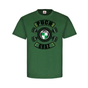 Puch Graz Kolben Motor Mechaniker Motocycle Österreich  T Shirt #25448 - Bild 1 von 2