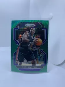 2021-22 Panini Prizm Basketball Karl Malone Green Prizm #259 Utah Jazz - Picture 1 of 4