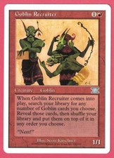 Goblin Recruiter 1999 MTG Core Set 6th Edition Red Uncommon NM Actual Pics