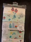 George Baby Bodysuits Vests 5 Pack Cotton Christmas Boys Girls Bnwt Up To 9Lbs