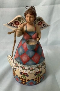 Jim Shore Heartwood Creek SCHÖNER ""BLESS THIS KÜCHEN"" Engel NEU! Keine Reserve! - Bild 1 von 11
