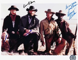 cast signed SILVERADO w KEVIN COSTNER Scott Glenn, DANNY GLOVER, Kevin Kline GFA - Picture 1 of 22