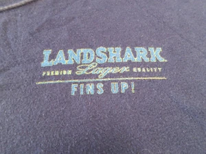 Jimmy Buffett Fins Up Landshark Lager( Sunset Parrot ) Shirt L - Picture 1 of 4