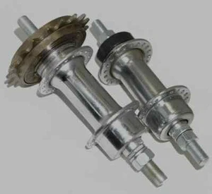 New Classic Vintage Bicycle Bike Front & Rear Wheel Hub With Free wheel - Picture 1 of 8