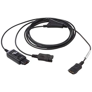 Divisor de supervisión cable en Y para Plantronics con botón de silencio, de Global Teck - Imagen 1 de 7