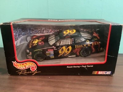 Ford Taurus 1998 Hot Wheels Racing escala 1:24 Jeff Burton #99 Bruce Lee Foto 1 de 4