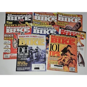 VTG 8 Mountain Bike Magazine Lot 2002 READ Condition Issues - Picture 1 of 16