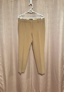 Talbots Hampshire Ankle Women’s Size 8P Tan Polyester Blend Ankle Pant - Picture 1 of 6
