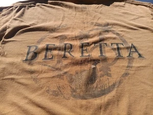 Vintage Beretta T-Shirt Guns Firearms Rare Double Sided 90s Y2K L RINGNECK  - Bild 1 von 8