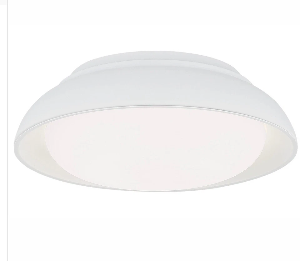 Minka-Lavery 719-655-L Vantage LED 15 inch Sand White Flush Mount Ceiling Light